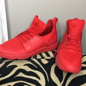 Aldo red sneakers Size 8.5